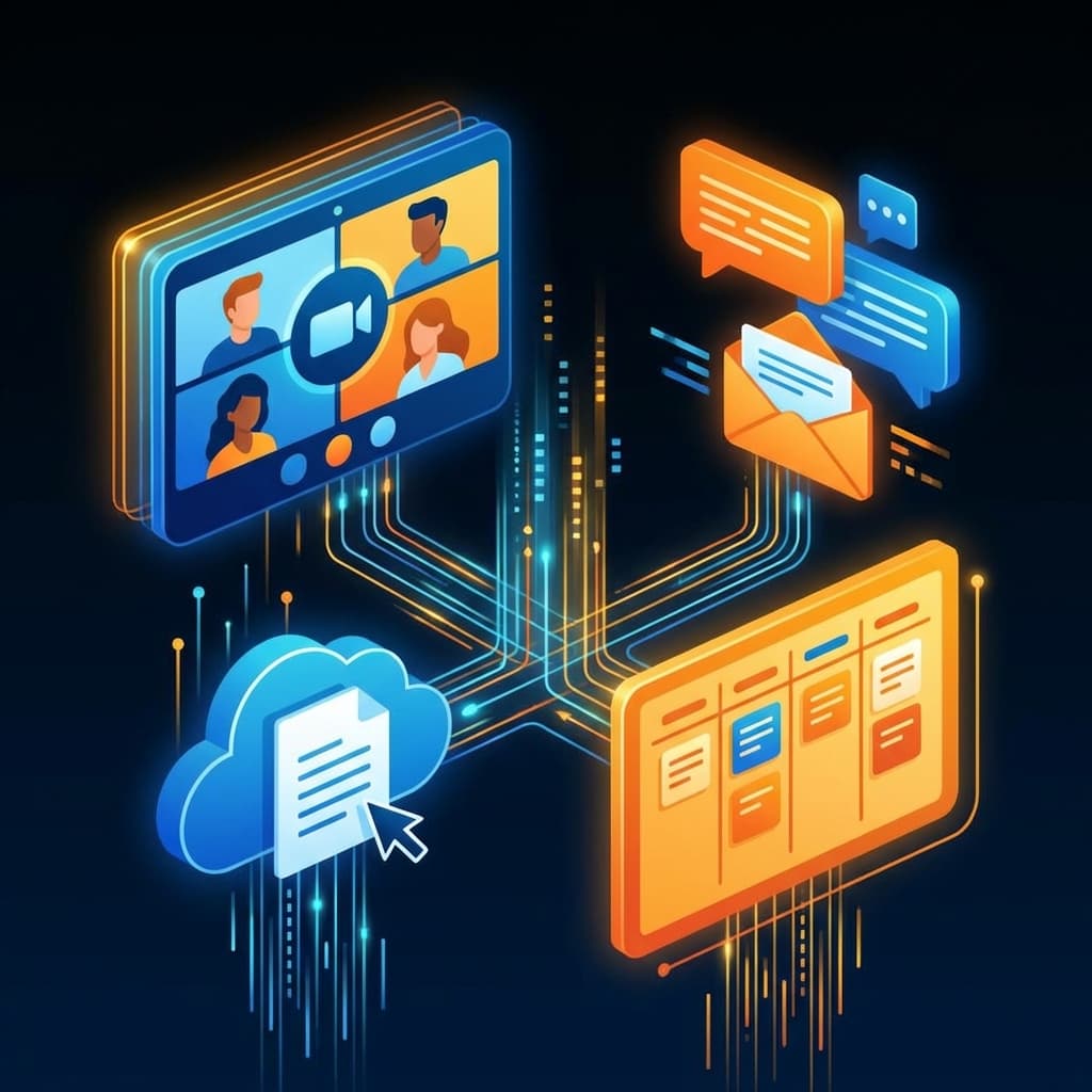 Remote Collaboration Tools Visualization